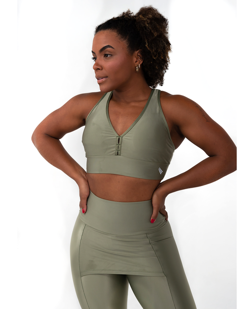 TOP FITNESS GIULIA ATLETIKA VERDE CROCO