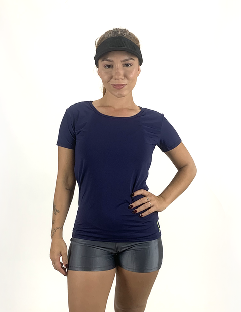 T-SHIRT MUVEME DRY AZUL MARINHO