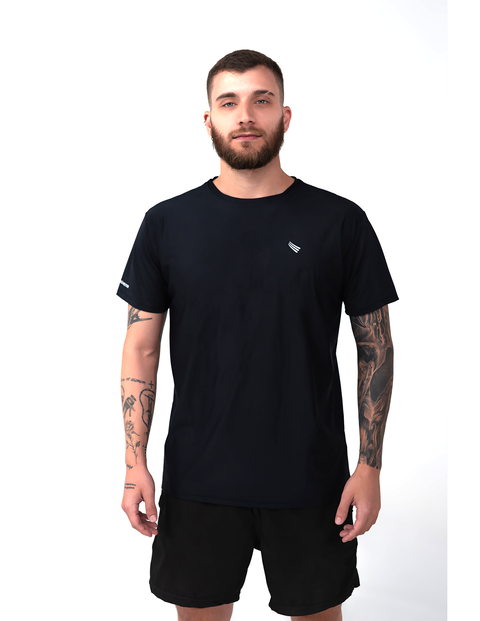 T-SHIRT MASCULINA PRETO