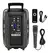 Parlante Spica SP-4408 portátil con bluetooth negro 220V en internet