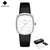 Relógio de quartzo de couro impermeável feminino, impecável - comprar online
