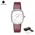 Relógio de quartzo de couro impermeável feminino, impecável - comprar online
