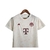 Kit Infantil Bayern de Munique II 23/24 - Adidas - Branco com detalhes em vinho na internet