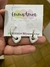 Aros de corazon blancos