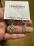Aros Mariposa con strass
