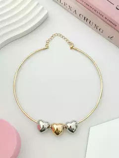 Collar 3 Corazones en internet