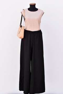 Pantalón palazo Lino - Janna  Boutique
