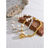 Pulsera perlas y acero inoxidable accesorio corazón