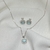 Conjunto azul claro