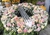 Coroa de Flores Americana (escolha os tons) - Coroa de Flores nobre e especial