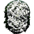 Coroa de flores oval nobre