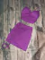 Conjunto diva cropped e saia - Roxo