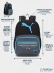 Mochila Puma con múltiples compartimentos escolar diseño drportivo en internet