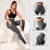 Legging deportivo para mujer con lineas, Mallon ajustado deportivo de cintura alta elastico para fitness, yoga, correr y gimnasio. - comprar en línea