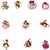 STICKERS SAKURA CARD CAPTOR PACK x 50 en internet