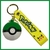 LLAVERO DE GOMA POKEMON POKEBOLA GREEN