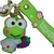 LLAVERO DE GOMA SANRIO KEROPPI GRAPE