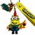 LLAVERO DE GOMA DESPICABLE ME MI VILLANO FAVORITO MINIONS ROOSTER