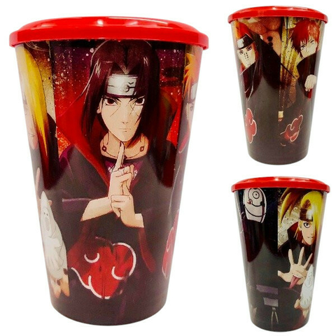 VASO NARUTO SHIPPUDEN GRUPO AKATSUKI