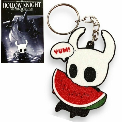 LLAVERO 3D HOLLOW KNIGHT THE KNIGHT WATERMELON