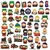 STICKERS SOUTH PARK PACK X 50 - comprar online