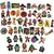 STICKERS DRAGON BALL PACK x 50