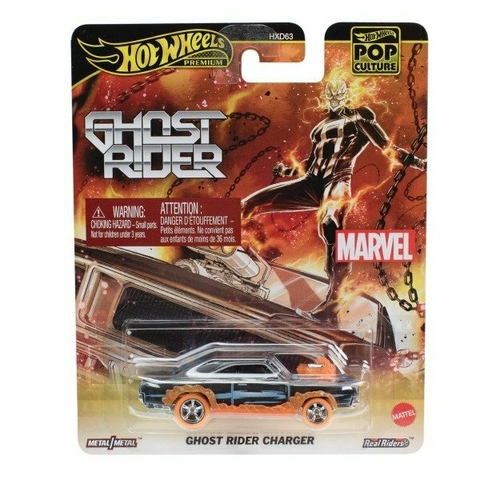 HOT WHEELS PREMIUM MARVEL GHOST RIDER CHARGER