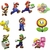 STICKERS NEW MARIO BROS PACK X 50