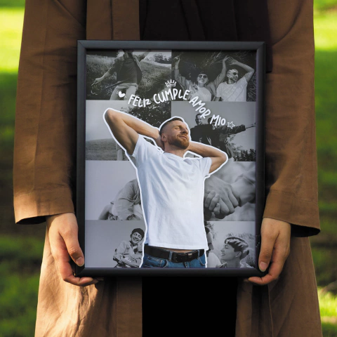 Cuadro con Fotos Personalizado Regalo Único y Original