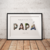 Poster Regalo Día Del Padre Imprimible Personalizado Papá en internet