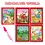 Livro de Pintura Reutilizável Água Mágica - loja online
