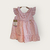 VESTIDO INFANTIL ESTAPAMPADO COM CALCINHA 100% ALGODÃO - 2 PEÇAS - VESTIDO DE BEBÊ COM TAPA FRALDA