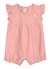 Macaquinho de bebê menina Cotton detalhes estampado Mundi - comprar online