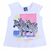 CONJUNTO PIPA MENINA BLUSA CAVADA E SHORTS ESTAMPA ZEBRAS - comprar online
