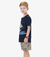 CONJUNTO INFANTIL MENINO DE CAMISETA MALHA E BERMUDA TACTEL barco a vela Rovitex - Marineland
