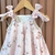Vestido Infantil menina estampado Zaffira - tamanhos 2 anos a 8 anos - Marineland