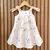 Vestido Infantil menina estampado Zaffira - tamanhos 2 anos a 8 anos