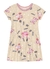 VESTIDO em cotton de manga curta com estampa de ursinha torcedora - Marineland