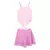 CONJUNTO KOOKABU MENINA BLUSA CROPPED SAIA SHORT DE TULE