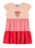 VESTIDO M/MALHA Meia manga Minnie Mouse com aplique brilhoso - loja online