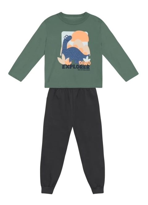 Conjunto Infantil menino de Blusão e Calça Jogger Moletom Brandili 1 ao 10 - TREX - comprar online