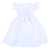 VESTIDO MENINA BONITA ROSA SAIA ARCO IRIS BORDADO BORBOLETAS - comprar online