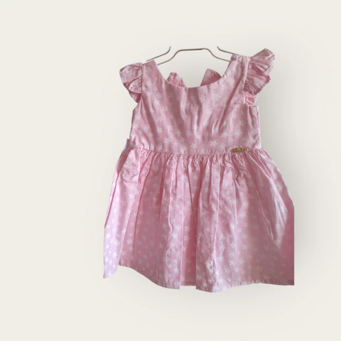 VESTIDO INFANTIL ESTAPAMPADO COM CALCINHA 100% ALGODÃO - 2 PEÇAS - VESTIDO DE BEBÊ COM TAPA FRALDA - comprar online