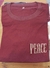 Remera peace estampa doble