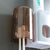Dispenser Aplicador Creme Dental Suporte 4 Escovas Banheiro Parede Multifuncional - loja online