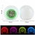 Relogio Despertador Redondo Verde Digital Led Colorido Alarme De Cabeceira - loja online