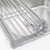 Escorredor de Pia Dobravel Portatil Aço Inox 47x30cm - achadosdoDu