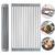 Escorredor de Pia Dobravel Portatil Aço Inox 47x30cm
