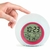 Relogio Despertador Redondo Verde Digital Led Colorido Alarme De Cabeceira - comprar online