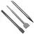 KIT Ponteiro e 2 Talhadeiras SDS Plus 25 cm